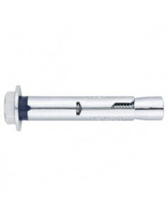 Anclaje Metálico Camisa Antigiro Tornillo Exagonal 6.8 M8 8X80 Box (100)
