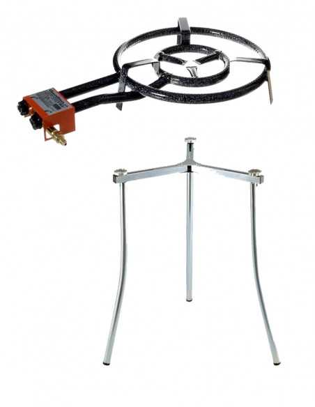 Pack GARCIMA Paellero de Gas 400 + Soporte 40001