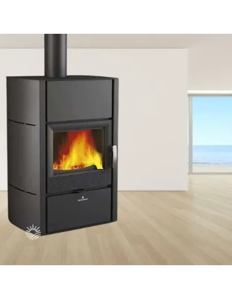 Estufa de leña conectable – BRONPI HydroNova Plus 15 kW