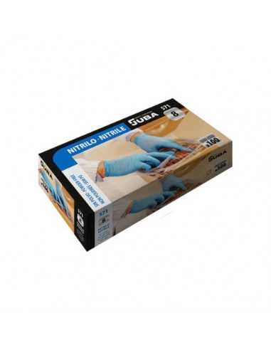 Guantes de nitrilo 573 JUBA Compra online | Máxima protección contra químicos y abrasiones | Ideal para industria pesada