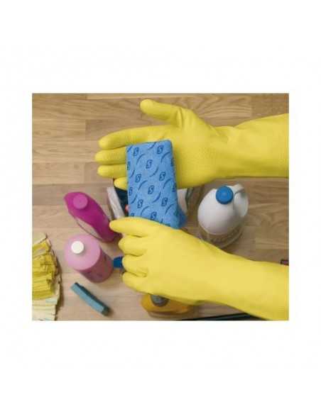 Guantes de látex JUBA flocado ligero 621Y NOVA 52: descubre la máxima comodidad y protección manual