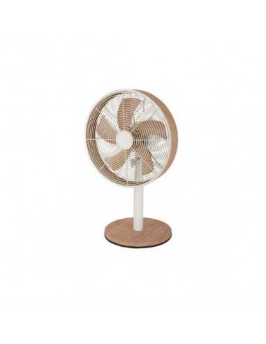 Ventilador Sobremesa ALCAÑIZ Blanco/Haya 3VEL.45W