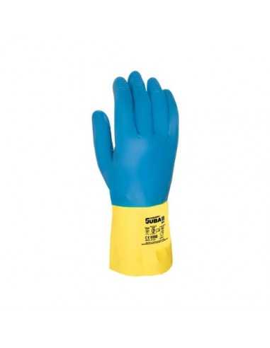 Guantes de neopreno/látex 322 CONQUEROR II: Descubre guantes con alta resistencia química para entornos industriales