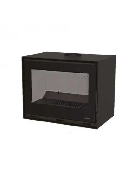 Estufa de leña BRONPI CAIRO-70-BOX FRONTAL CON CRISTAL VISION BRONPI