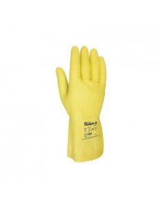Guantes de látex JUBA 621Y NOVA 52: Descubre el confort y la protección ideal para trabajos domésticos