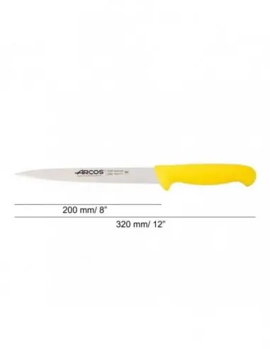 Cuchillo Fileteador Semiflexible Arcos 295200 – Precisión Profesional de 200?mm