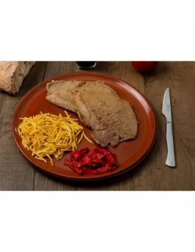 Cuchillo Chuletero Arcos 375500 – Hoja 110?mm Monoblock de Acero Inoxidable