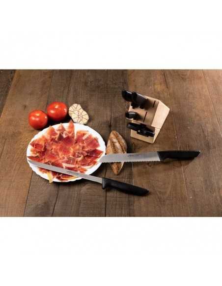 Juego de Cocina Arcos 136100 – Serie Niza 5 cuchillos + Tijeras + Taco