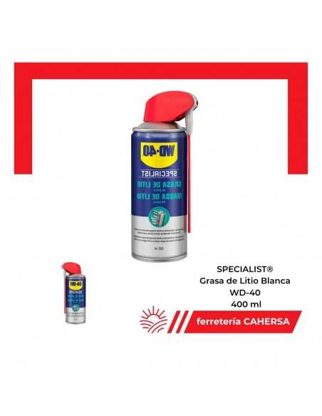 WD-40 Specialist Grasa Blanca de Litio | Compra en Ferretería CAHERSA