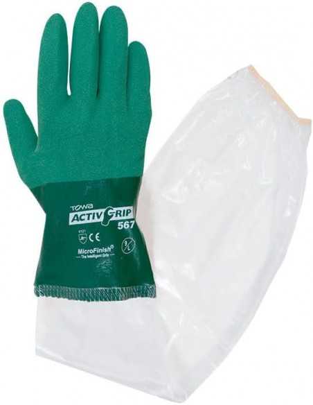 Guantes de nitrilo 567 JUBA: ¡Compra online! | Alta resistencia para trabajos en entornos químicos y aceitosos | JUBA