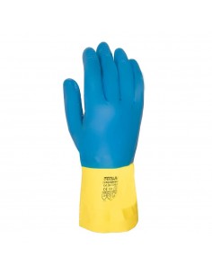 Guantes de neopreno/látex 322 CONQUEROR II: protección superior contra productos químicos y riesgos mecánicos. ¡Descubre ahora!