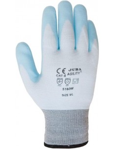 Guantes de nitrilo Juba nylon sin costuras 5160W AGILITY: ¡Descubre todas sus especificaciones y compra ahora!
