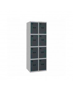 Armario Taquilla SIMON LOCKER PROF.Monobloque 4 PUERTA 2/8 400 (800) GR/AN