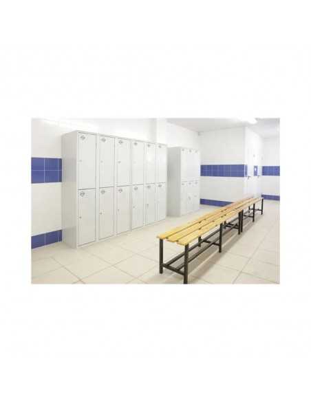 Armario Taquilla Simonlocker DIY Tandem 4/8 300 (1200) Gris