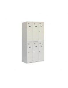Armario Taquilla Simonlocker DIY Tandem 3/6 300 (900) Gris