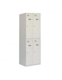 Armario Taquilla Simonlocker DIY Tandem 2/4 300 (600) Gris