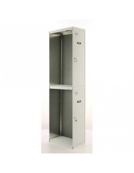 Armario Taquilla SIMON LOCKER DIY Tandem 1/2 400 Additional Gris