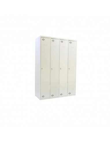 Armario Taquilla Simonlocker DIY Single 4/4 400 (1600) Gris