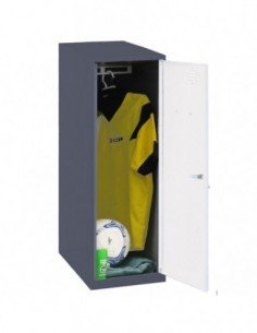 Armario Taquilla SIMON LOCKER Monobloque  Single Mini 915x300x500 mm AN/GR | Taquilla metálica SimonLocker para vestuarios y ofi