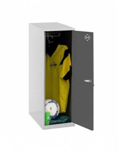 Armario Taquilla SIMON LOCKER Monobloque Single Mini 915x300x500 mm GR/AN | Taquilla metálica SimonLocker para vestuarios y ofi