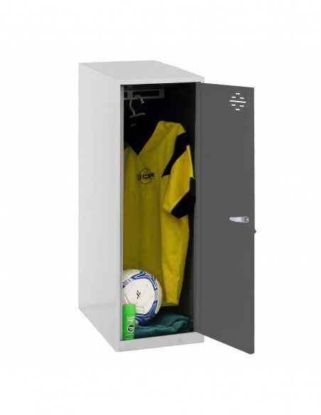 Armario Taquilla SIMON LOCKER Monobloque Single Mini 915x300x500 mm GR/AN | Taquilla metálica SimonLocker para vestuarios y ofi