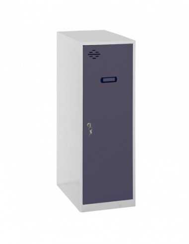 Armario Taquilla SIMON LOCKER Monobloque Single Mini 915x300x500 mm GR/AN | Taquilla metálica SimonLocker para vestuarios y ofi