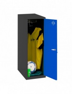 Armario Taquilla SIMON LOCKER Monobloque Single Mini 915x300x500 mm AN/AZ | Taquilla metálica SimonLocker para vestuarios y ofi