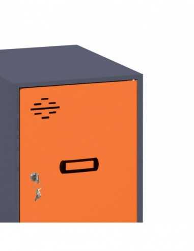 Armario Taquilla SIMON LOCKER Monobloque Single Mini 915x400x500 mm AN/NA | Taquilla metálica SimonLocker para vestuarios y ofi