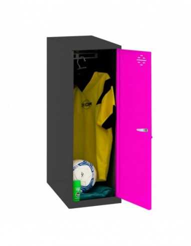 Armario Taquilla SIMON LOCKER Monobloque Single Mini 915x400x500 mm AN/RO | Taquilla metálica SimonLocker para vestuarios y ofi