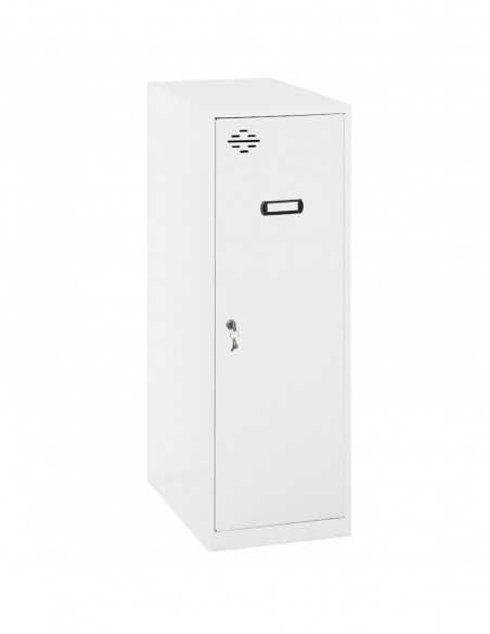 Armario Taquilla SIMON LOCKER Monobloque Single Mini 915x400x500 mm BL/BL | Taquilla metálica SimonLocker para vestuarios y ofi