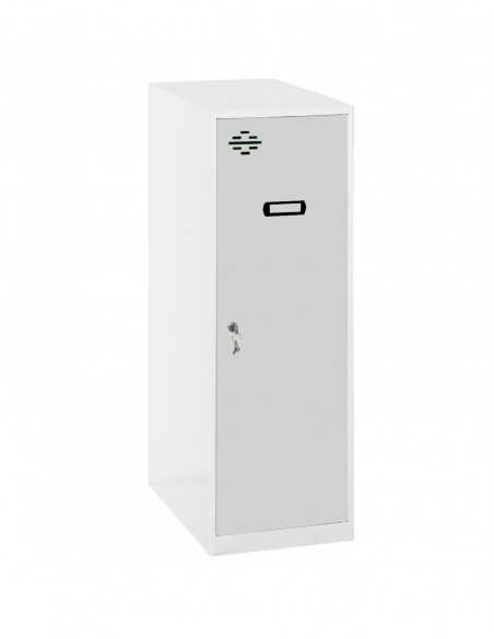 Armario Taquilla SIMON LOCKER Monobloque Single Mini 915x400x500 mm BL/GR | Taquilla metálica SimonLocker para vestuarios y ofi