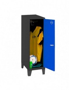 Armario Taquilla SIMON LOCKER Monobloque Single Mini 915x300x500+PIES AN/AZ | Taquilla metálica SimonLocker para vestuarios y of