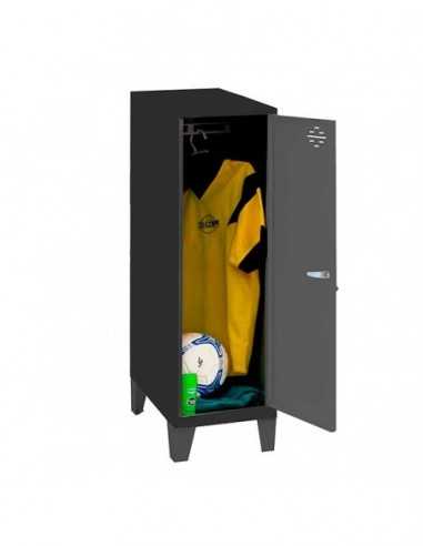 Armario Taquilla SIMON LOCKER Monobloque Single Mini 915x300x500+PIES AN/AN | Taquilla metálica SimonLocker para vestuarios y of