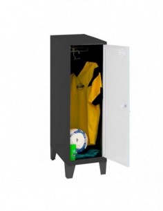 Armario Taquilla SIMON LOCKER Monobloque Single Mini 915x400x500+PIES AN/BC | Taquilla metálica SimonLocker para vestuarios y of