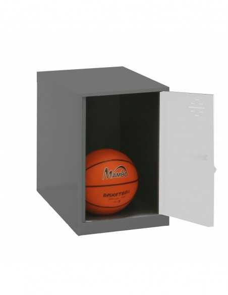 Armario Taquilla SIMON LOCKER Monobloque Mini 475x300x500 mm AN/BCO | Taquilla metálica SimonLocker para vestuarios y oficinas