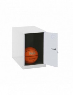 Armario Taquilla SIMON LOCKER Monobloque Mini 475x300x500 mm BLA/BLA | Taquilla metálica SimonLocker para vestuarios y oficinas