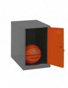 Armario Taquilla SIMON LOCKER Monobloque Mini 475x300x500 mm ANT/NAR | Taquilla metálica SimonLocker para vestuarios y oficinas