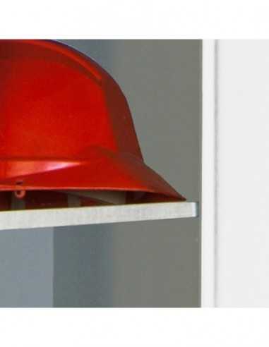 Armario Taquilla SIMON LOCKER Monobloque Mini + BAN. 915x300x500 mm GR/BL | Taquilla metálica SimonLocker para vestuarios y ofi