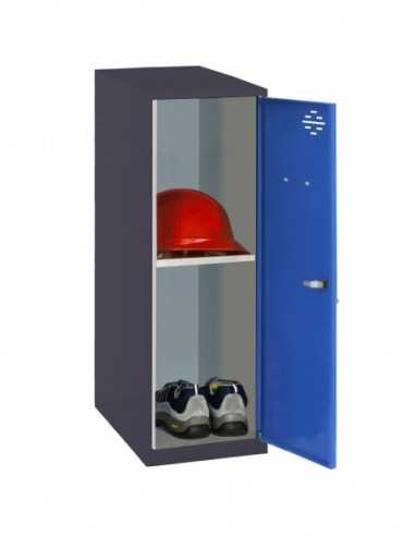 Armario Taquilla SIMON LOCKER Monobloque Mini + BAN. 915x400x500 mm AN/AZ | Taquilla metálica SimonLocker para vestuarios y ofi