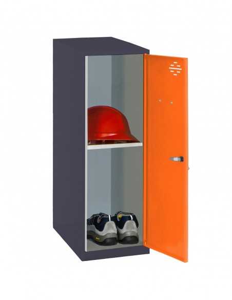 Armario Taquilla SIMON LOCKER Monobloque Mini + BAN. 915x400x500 mm AN/NA | Taquilla metálica SimonLocker para vestuarios y ofi