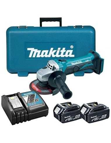 Mini Amoladora MAKITA LXT DGA452 RME 115mm 18V a Batería