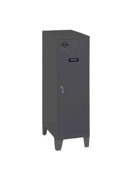 Armario Taquilla SIMON LOCKER Monobloque Mini + BAN. 915x300x500+PIES AN/AN | Taquilla metálica SimonLocker para vestuarios y of