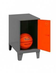 Armario Taquilla SIMON LOCKER Monobloque Mini 475x400x500+PIES ANT/NAR | Taquilla metálica SimonLocker para vestuarios y oficina