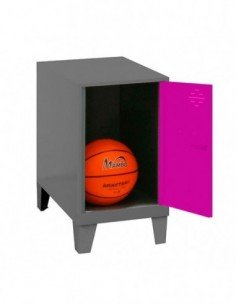 Armario Taquilla SIMON LOCKER Monobloque Mini 475x400x500+PIES ANT/ROS | Taquilla metálica SimonLocker para vestuarios y oficina