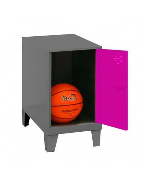 Armario Taquilla SIMON LOCKER Monobloque Mini 475x400x500+PIES ANT/ROS | Taquilla metálica SimonLocker para vestuarios y oficina