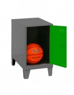 Armario Taquilla SIMON LOCKER Monobloque Mini 475x400x500+PIES ANT/VER | Taquilla metálica SimonLocker para vestuarios y oficina