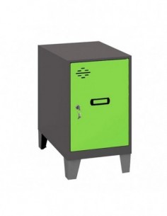 Armario Taquilla SIMON LOCKER Monobloque Mini 475x400x500+PIES ANT/VER | Taquilla metálica SimonLocker para vestuarios y oficina 2