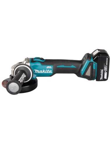 Mini Amoladora MAKITA DGA504 RMJ 125mm 18V Kit Profesional