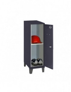 Armario Taquilla SIMON LOCKER Monobloque Mini + BAN. 915x400x500+PIES AN/AN | Taquilla metálica SimonLocker para vestuarios y of