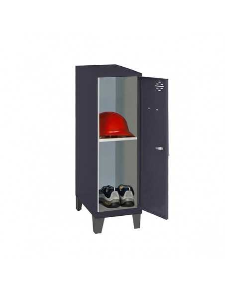 Armario Taquilla SIMON LOCKER Monobloque Mini + BAN. 915x400x500+PIES AN/AN | Taquilla metálica SimonLocker para vestuarios y of